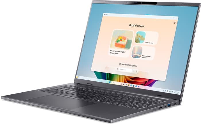 Acer Aspire 16 AI Intel Core Ultra 7 16GB RAM 1TB SSD 16 inch - afbeelding 2