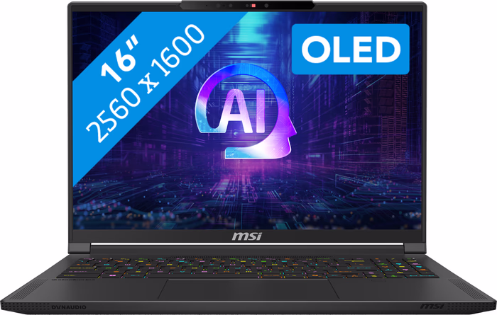 MSI Stealth A16 AI+ AMD Ryzen AI 9 32GB RAM 2048GB SSD 16 inch