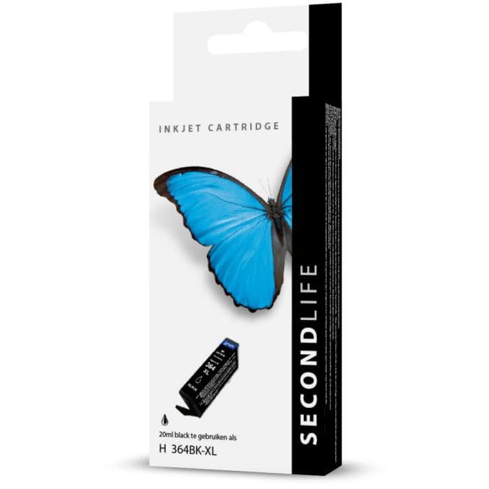 SecondLife - HP 364 XL Zwart