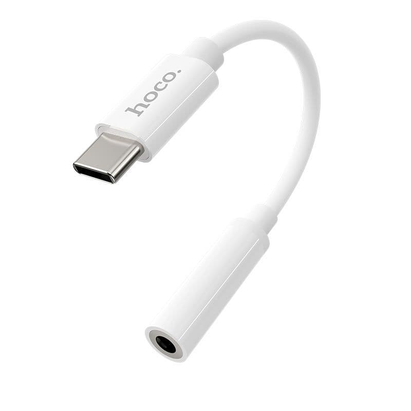 Hoco - USB-C / AUX Adapter <p class="" data-start="0" data-end="172">USB-C naar 3.5mm adapter voor hoofdtelefoon, met microfoon- en draadbedieningsondersteuning. Lichtgewicht en compatibel met de meeste smartphones.</p> <p class="" data-start="174" data-end="360"></p> - afbeelding 2