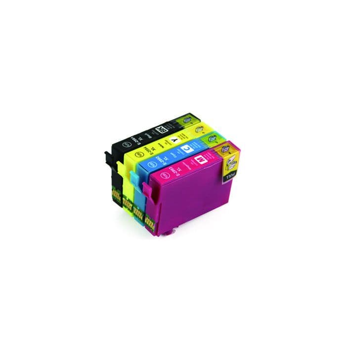 SecondLife - Multipack Epson 29 XL (T 2996) Deze multipack bevat: T2991, T2992, T2993, T2994 <strong>Meer printen voor minder geld</strong> Met onze SecondLife cartridges bespaar je direct op jouw printkosten. Onze eigen patronen bevatten meer inkt ten opzichte van het origineel. Door de grotere inhoud, bespaar je enorm op je printkosten. <a href="https://reboot-it.be/diensten/inkt">Ontdek alle voordelen van SecondLife inkt. </a> - afbeelding 2