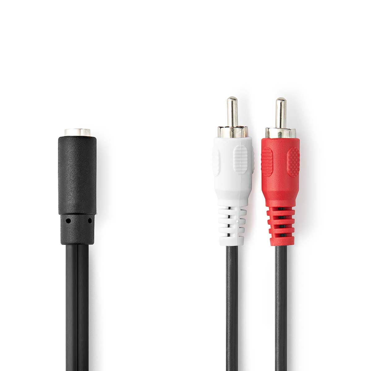 Nedis - RCA / AUX Kabel <p class="" data-start="536" data-end="719">Verbind je audioapparaten eenvoudig met stereo-installaties of versterkers met deze hoogwaardige 3,5 mm naar RCA kabels, beschikbaar in verschillende lengtes.</p> - afbeelding 2