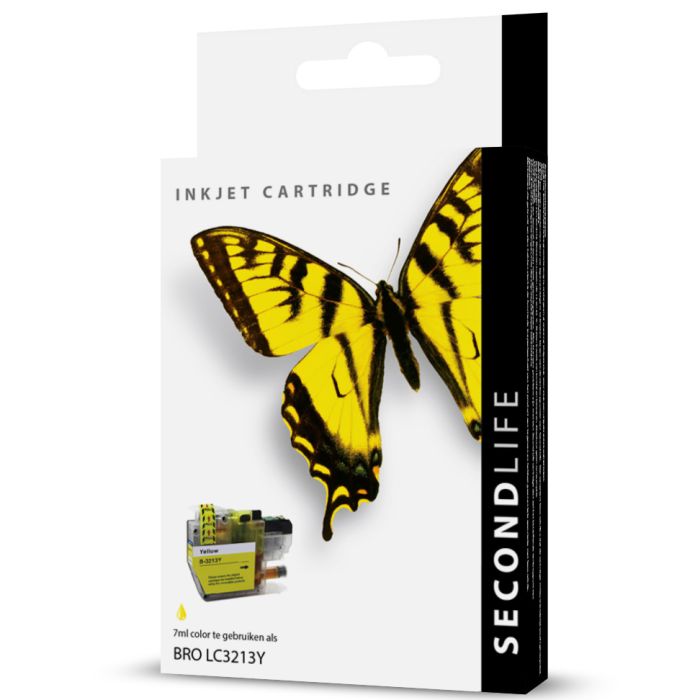 SecondLife - Brother LC 3211 / 3213 XL Geel