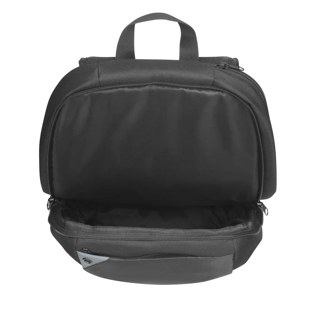 Targus -15/16" Laptop Rugzak <p class="" data-start="931" data-end="1069">Betaalbare laptoprugzak voor 16" laptops met gevoerd vak, verstelbare schouderbanden en waterafstotend materiaal.</p> - afbeelding 3
