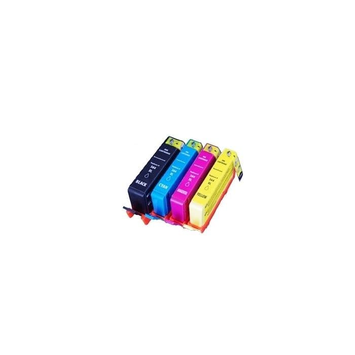 SecondLife - HP 364 Multipack Deze multipack bevat: 364BK-XL, 364C-XL, 364M-XL, 364Y-XL <strong>Meer printen voor minder geld</strong> Met onze SecondLife cartridges bespaar je direct op jouw printkosten. Onze eigen patronen bevatten meer inkt ten opzichte van het origineel. Door de grotere inhoud, bespaar je enorm op je printkosten. <a href="https://reboot-it.be/diensten/inkt">Ontdek alle voordelen van SecondLife inkt. </a> - afbeelding 2