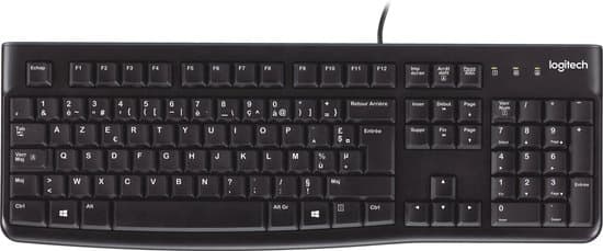 Logitech - K120 Bedraad (AZERTY) Toetsenbord <p class="" data-start="731" data-end="907">Het Logitech K120 AZERTY toetsenbord biedt geruisloos typen, een robuust ontwerp en een eenvoudige plug-and-play USB-verbinding voor dagelijks gebruik.</p> <p class="" data-start="909" data-end="1113"></p> - afbeelding 3