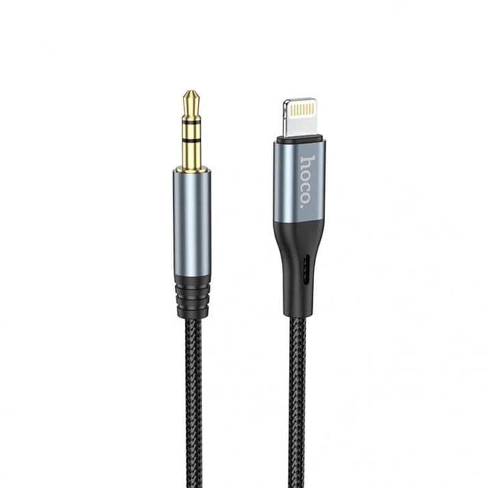 Hoco - Lightning / AUX Kabel 1m - afbeelding 2