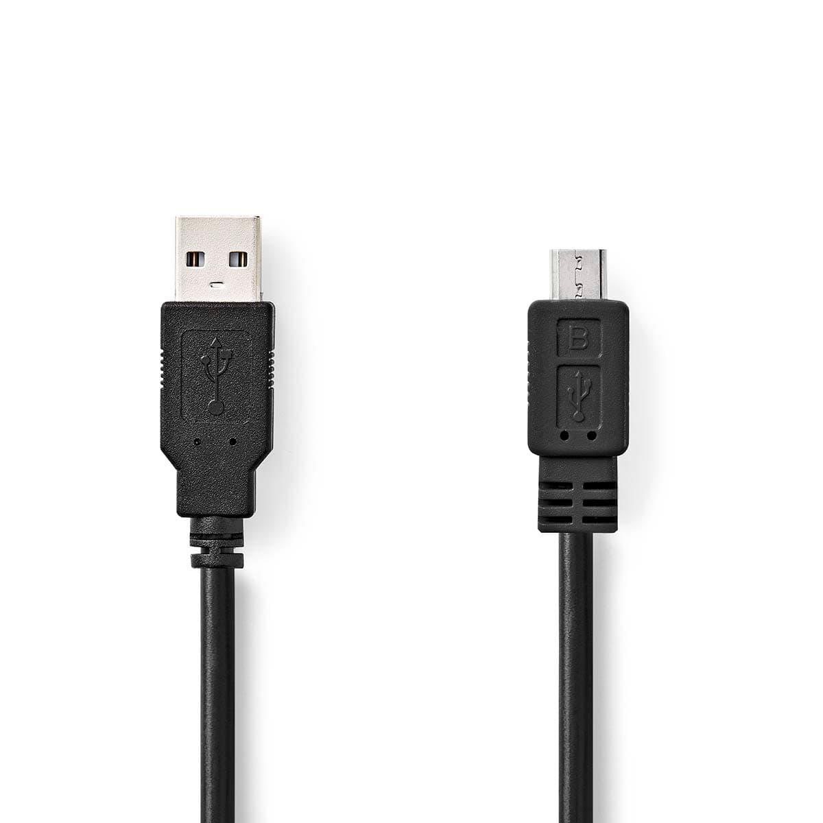 Nedis - USB / Micro-USB Kabel <p class="" data-start="609" data-end="710">USB 2.0 kabel met USB-A naar Micro-B aansluiting, ideaal voor opladen en dataoverdracht tot 480 Mbps.</p> - afbeelding 3