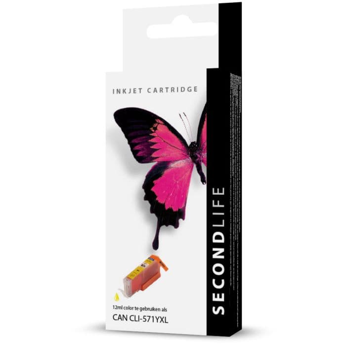 SecondLife - Canon CLI 571 XL Geel
