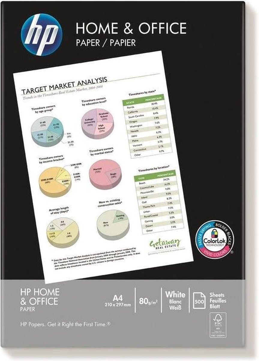 HP - Office A4 Printpapier (500 vellen) <p class="" data-start="483" data-end="613">500 A4-vellen van 80g/m² papier voor dagelijks printen. Geschikt voor inkjet, copier en fax.</p> <p class="" data-start="615" data-end="742"></p> - afbeelding 2