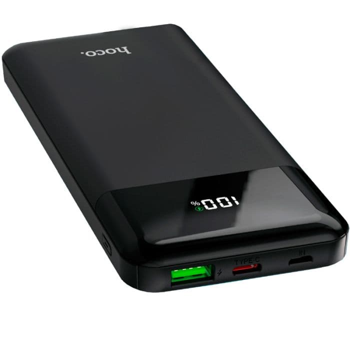 Hoco - Powerbank USB-C QC3.0 <p class="" data-start="0" data-end="152">10000mAh powerbank met USB-A en Type-C poorten, ondersteunt PD3.0, QC3.0 en snelladen. Compact en krachtig voor onderweg.</p> <p class="" data-start="154" data-end="333"></p> - afbeelding 3