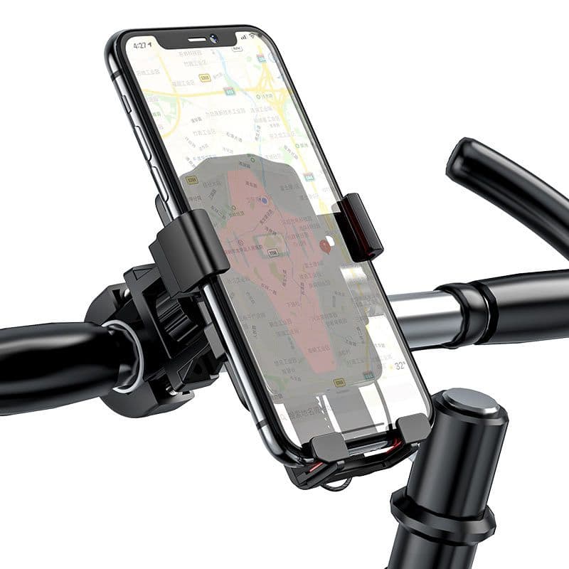 Hoco - Universele Fiets & Motor Houder <p class="" data-start="587" data-end="741">Universele houder voor fiets, motor of kinderwagen. Geschikt voor 4,5–7 inch smartphones, met stevige grip en eenvoudige montage.</p> <p class="" data-start="743" data-end="920"></p> - afbeelding 3