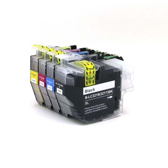 SecondLife- Brother LC 3217 / 3219 XL Multipack Deze multipack bevat: LC3219BKXL, LC3219CXL, LC3219MXL, LC3219YXL <strong>Meer printen voor minder geld</strong> Met onze SecondLife cartridges bespaar je direct op jouw printkosten. Onze eigen patronen bevatten meer inkt ten opzichte van het origineel. Door de grotere inhoud, bespaar je enorm op je printkosten. <a href="https://reboot-it.be/diensten/inkt">Ontdek alle voordelen van SecondLife inkt. </a> - afbeelding 2