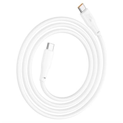 Hoco - USB-C kabel Deze Hoco USB-C kabel is geschikt voor snel opladen en gegevensoverdracht tussen USB-C apparaten. De kabel biedt een solide verbinding en ondersteunt de nieuwste snellaadtechnologieën. - afbeelding 3