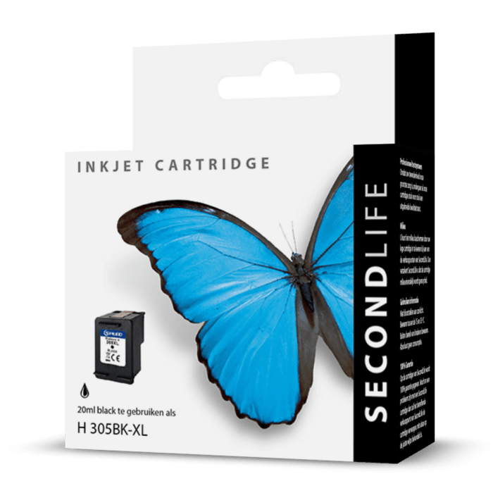 SecondLife - HP 305 XL Zwart