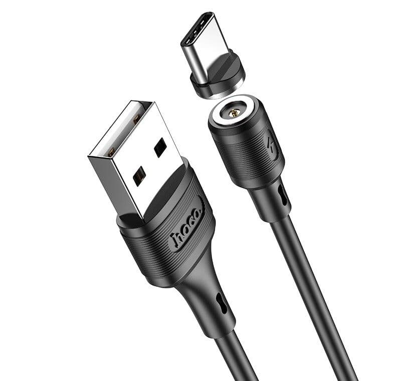 Hoco - USB-C Magnetische Kabel Deze magnetische oplaadkabel biedt een eenvoudige en veilige manier om je USB-C apparaten op te laden zonder gegevensoverdracht. Met een lengte van 1 meter biedt deze kabel voldoende bewegingsvrijheid terwijl je je apparaat oplaadt. - afbeelding 3