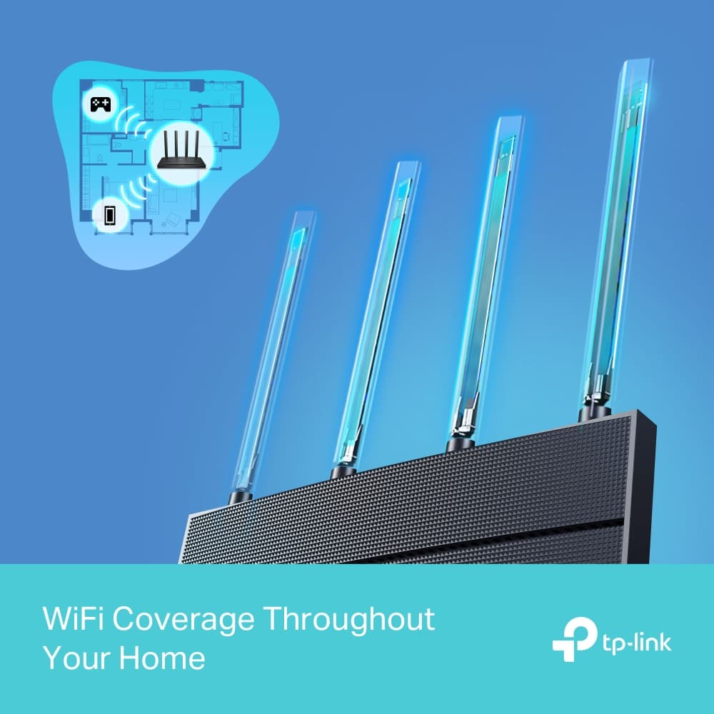 TP-Link - AX1500 Gigabit Wi-Fi 6 Router - afbeelding 5
