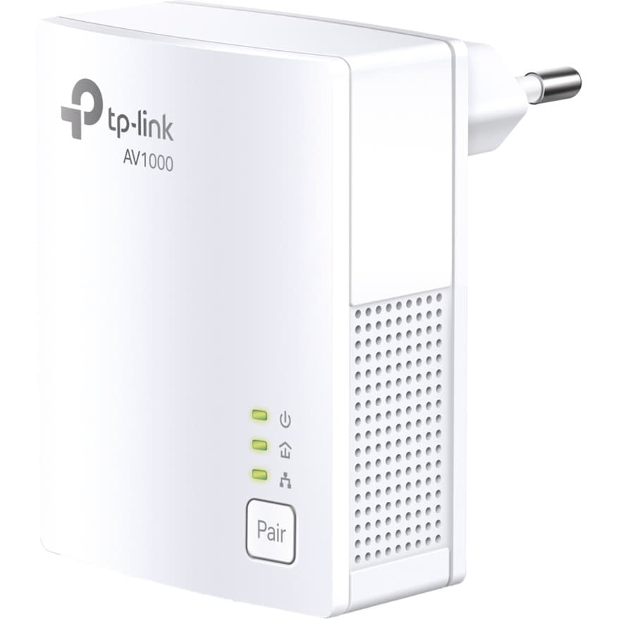 TP-Link - Powerline AV 1000 Kit Met de TP-Link TL-PA7017 KIT geniet je van snelle en betrouwbare internetverbindingen via je bestaande stroomnet, met overdrachtssnelheden tot 1000 Mbps. Ideaal voor desktops, smart-tv's of gameconsoles. Plug-and-play installatie voor direct gebruik. - afbeelding 3