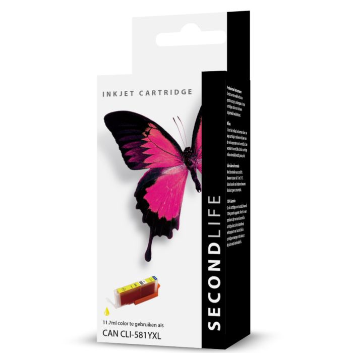 SecondLife - Canon CLI 581 XL Geel