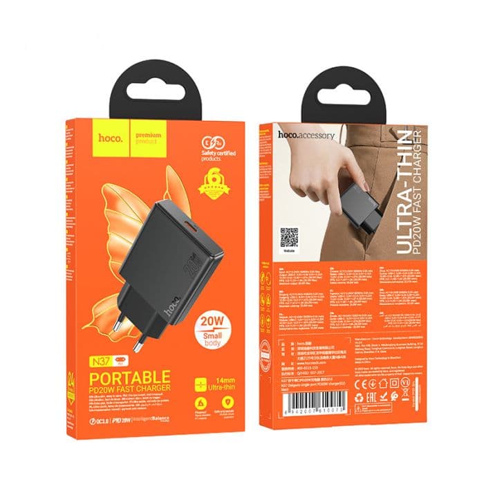 Hoco - PD20W USB-C Snellader