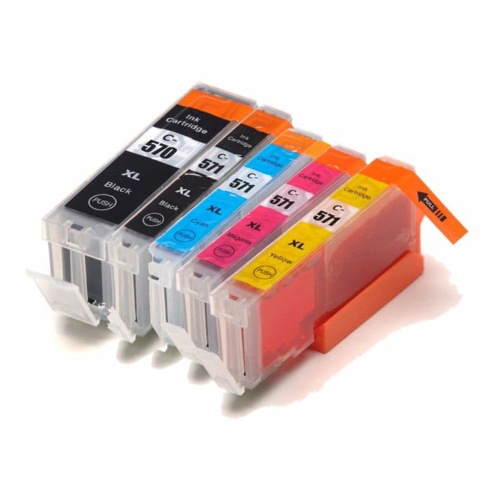 SecondLife - Canon 570/571 Multipack Deze multipack bevat: PGI-570BKXL, CLI-571BKXL, CLI-571-CXL, CLI-571-MXL, CLI-571-YXL <strong>Meer printen voor minder geld</strong> Met onze SecondLife cartridges bespaar je direct op jouw printkosten. Onze eigen patronen bevatten meer inkt ten opzichte van het origineel. Door de grotere inhoud, bespaar je enorm op je printkosten. <a href="https://reboot-it.be/diensten/inkt">Ontdek alle voordelen van SecondLife inkt. </a> - afbeelding 2