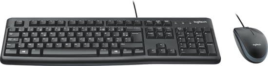Logitech - MK120 (AZERTY) Muis & Toetsenbord Set <p class="" data-start="810" data-end="994">De Logitech MK120 AZERTY toetsenbord- en muisset biedt een comfortabel, stil typen, een optische muis met hoge resolutie en een robuust, morsbestendig ontwerp.</p> - afbeelding 2