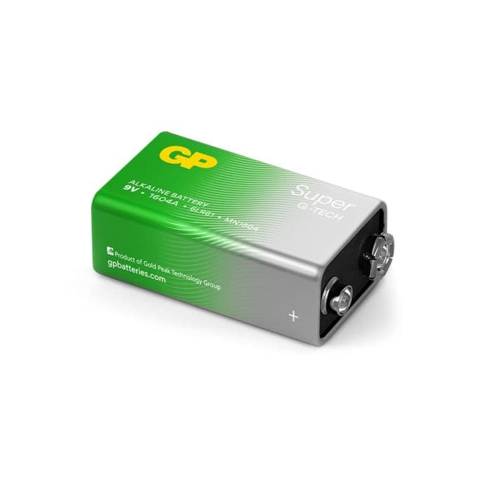 GP - Super Alkaline 9V Blokbatterij - afbeelding 2