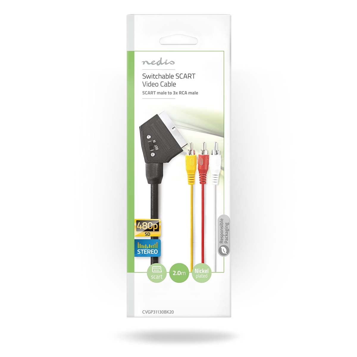 Nedis - Scart / RCA Kabel