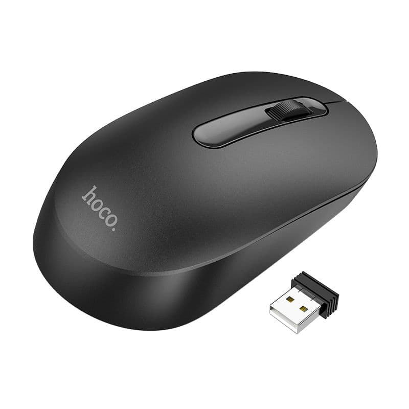 Hoco - Draadloze Muis <p class="" data-start="494" data-end="605">Comfortabele draadloze muis met stabiele 2.4G-verbinding en plug-and-play installatie.</p> <p class="" data-start="607" data-end="773"></p> - afbeelding 3