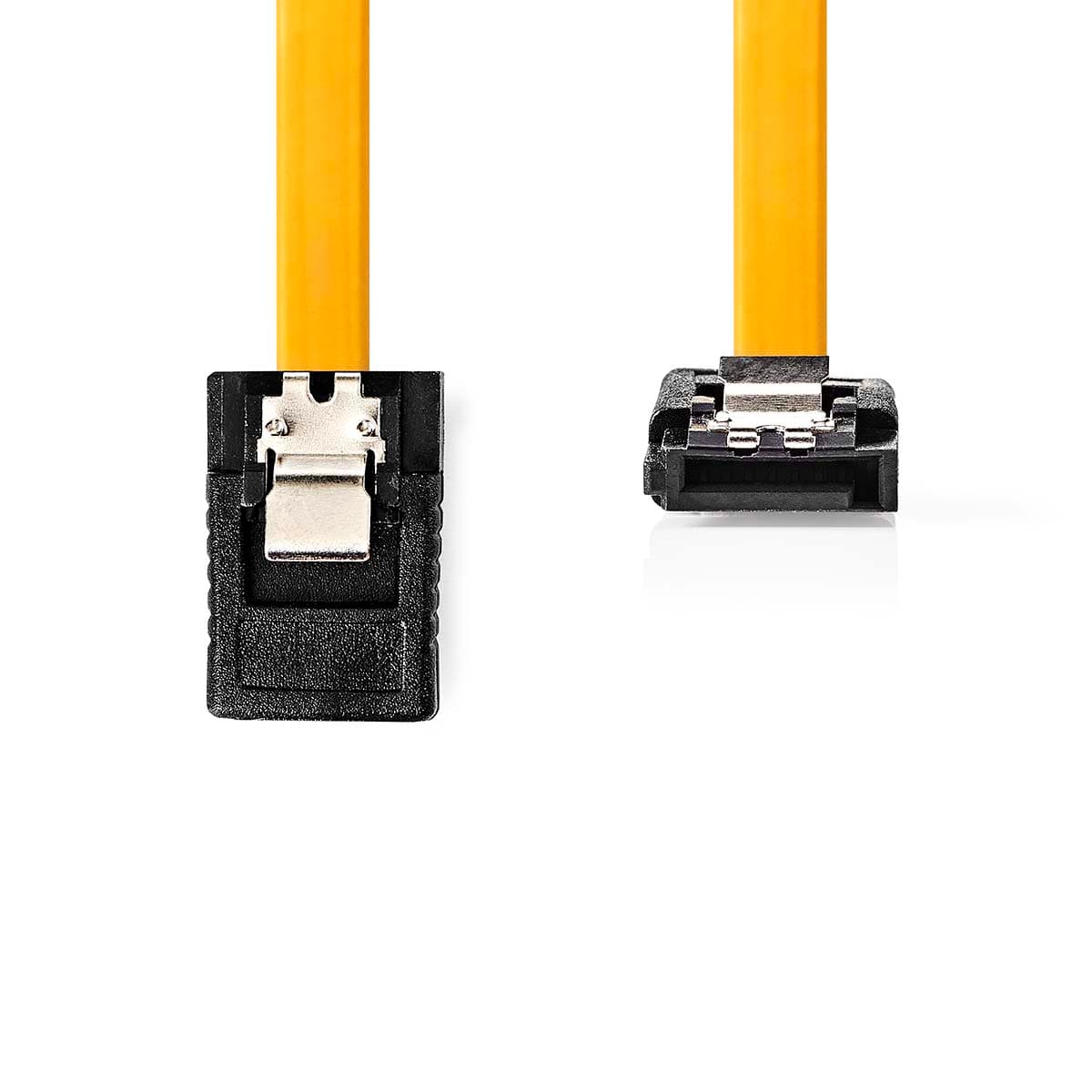 Nedis - SATA Kabel <p class="" data-start="1503" data-end="1661">S-ATA 600 kabel met metalen clips voor een stevige verbinding, 6,0 Gb/s overdrachtssnelheid, en geschikt voor harde schijven en SSD's.</p> - afbeelding 3