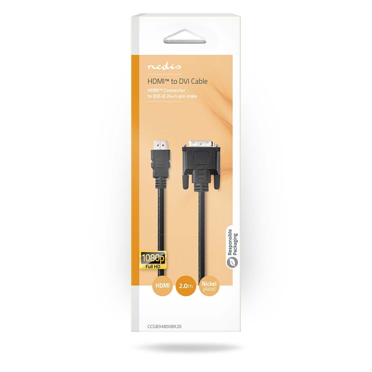 Nedis - HDMI / DVI Kabel