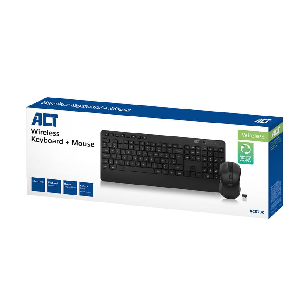 ACT - Draadloze muis & toetsenbord set
